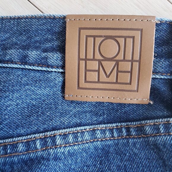 TOTEME ! High slim Straight Regular Fit Organic Cotton (28/32) - Picture 5 of 13